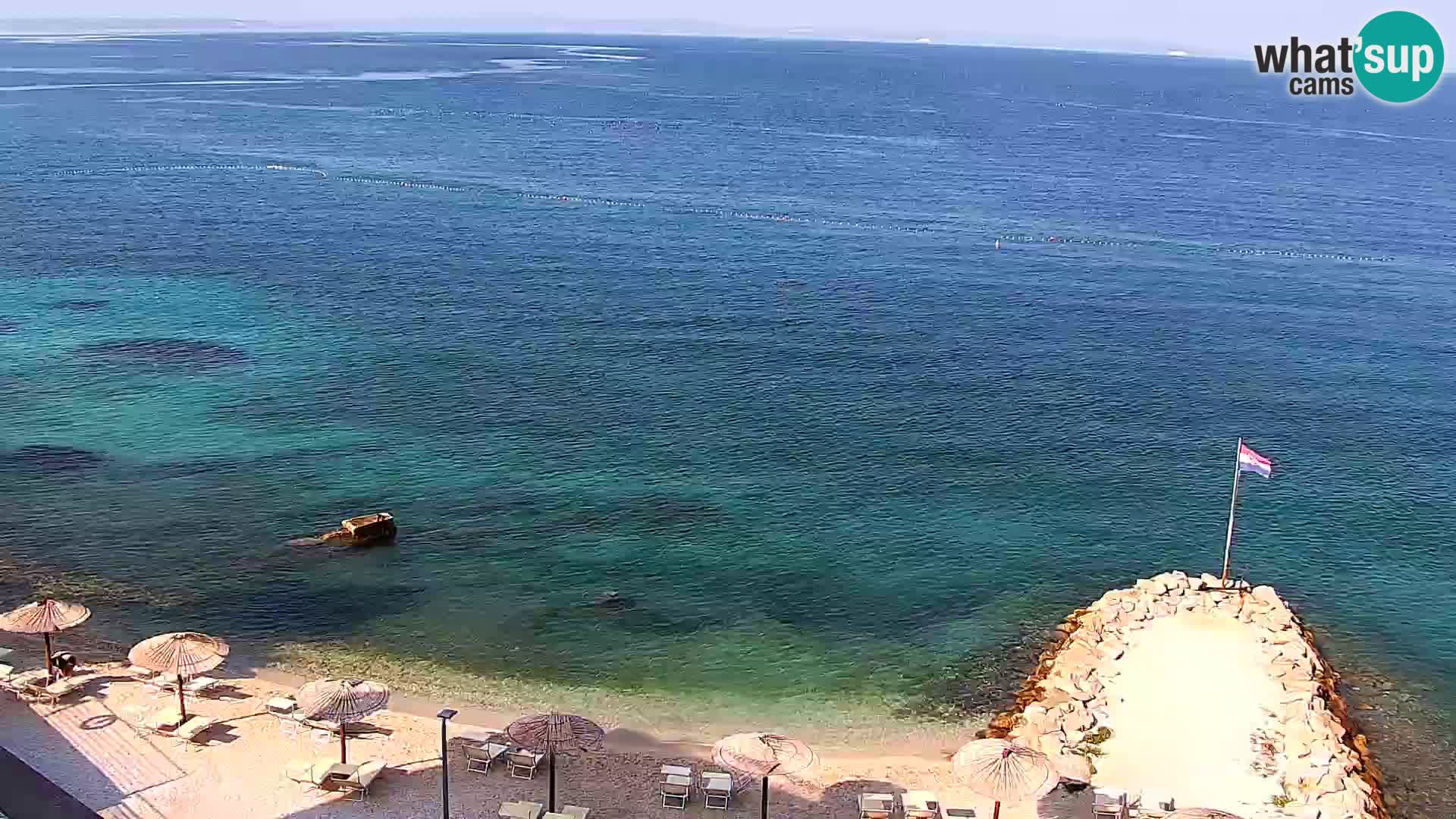 Podstrana Strand Webcam – Liveblick vom Hotel Split