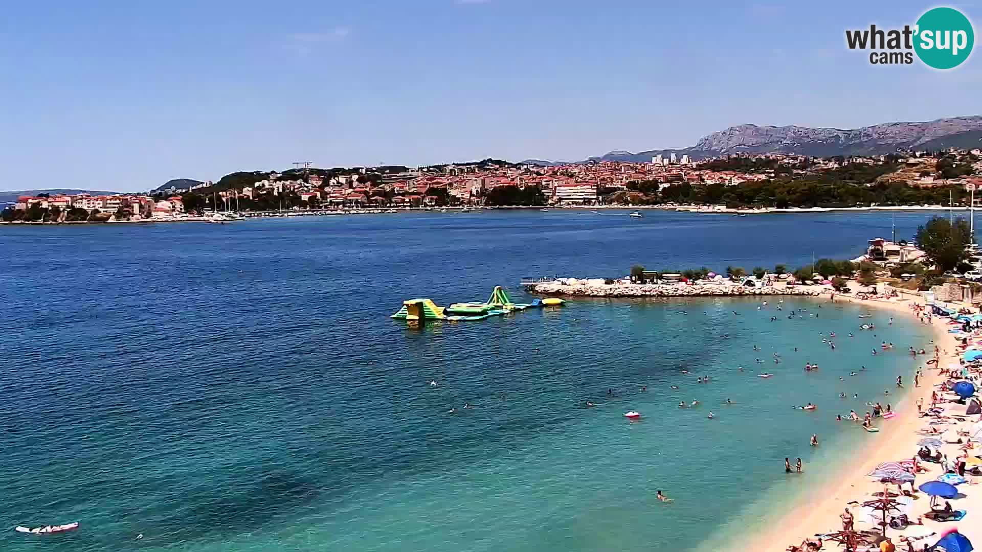 Webcam plage de Podstrana – Vue en direct depuis Hotel Split