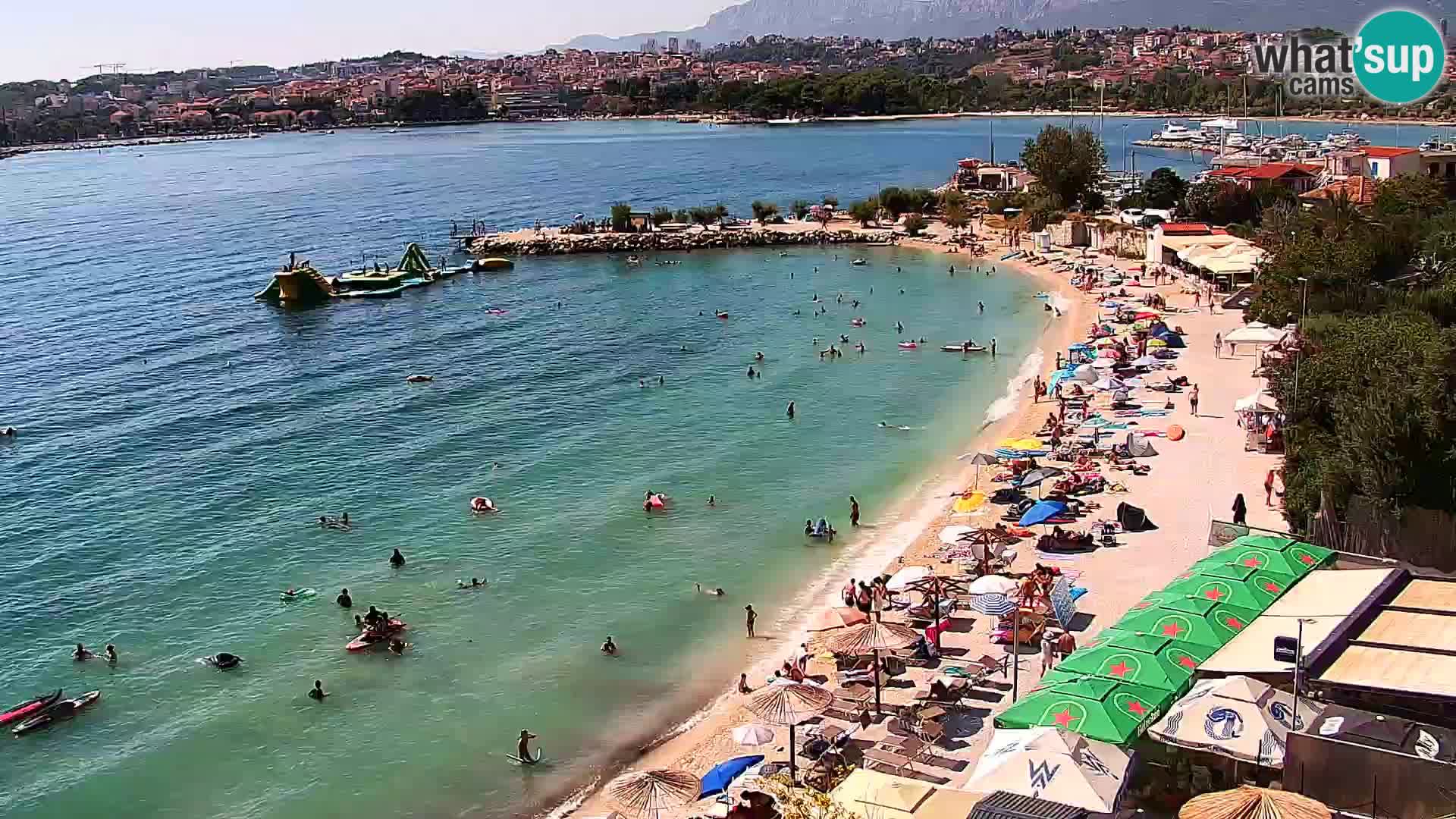 Podstrana Strand Webcam – Liveblick vom Hotel Split