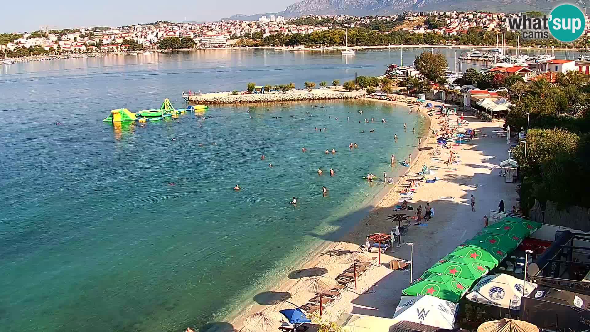 Podstrana Beach Webcam – Live View from Hotel Split
