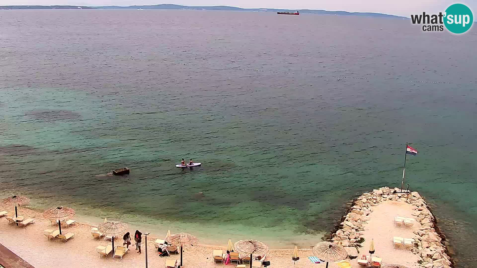 Podstrana Beach Webcam – Live View from Hotel Split