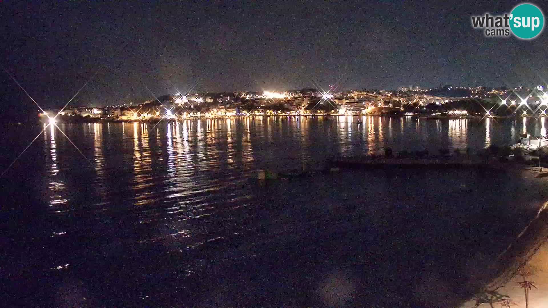Webcam plage de Podstrana – Vue en direct depuis Hotel Split