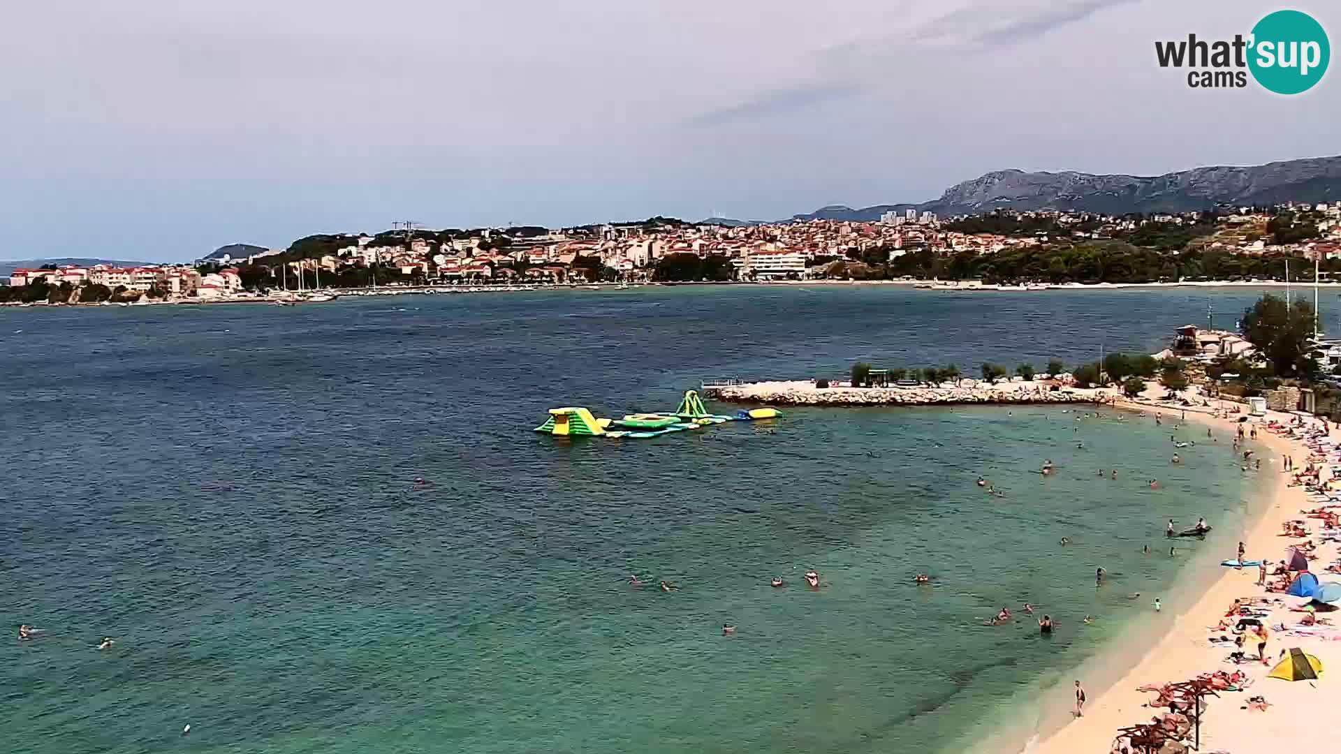 Webcam plage de Podstrana – Vue en direct depuis Hotel Split