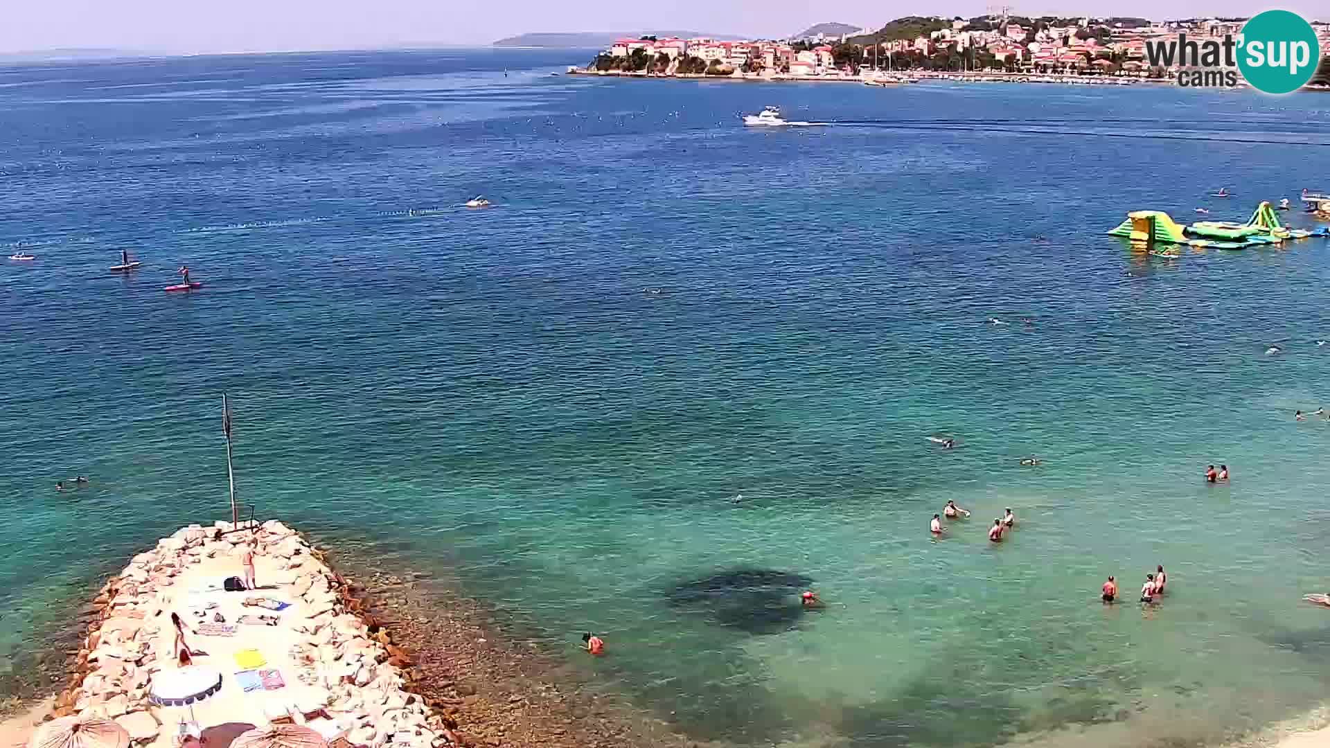 Webcam plage de Podstrana – Vue en direct depuis Hotel Split