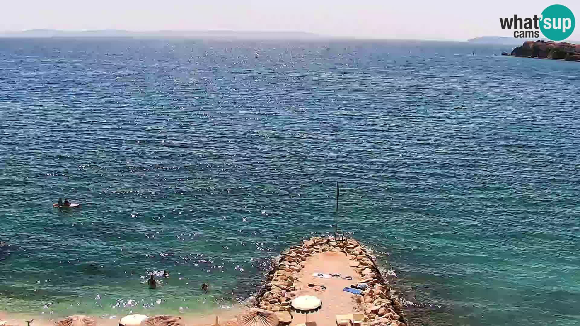 Webcam plage de Podstrana – Vue en direct depuis Hotel Split