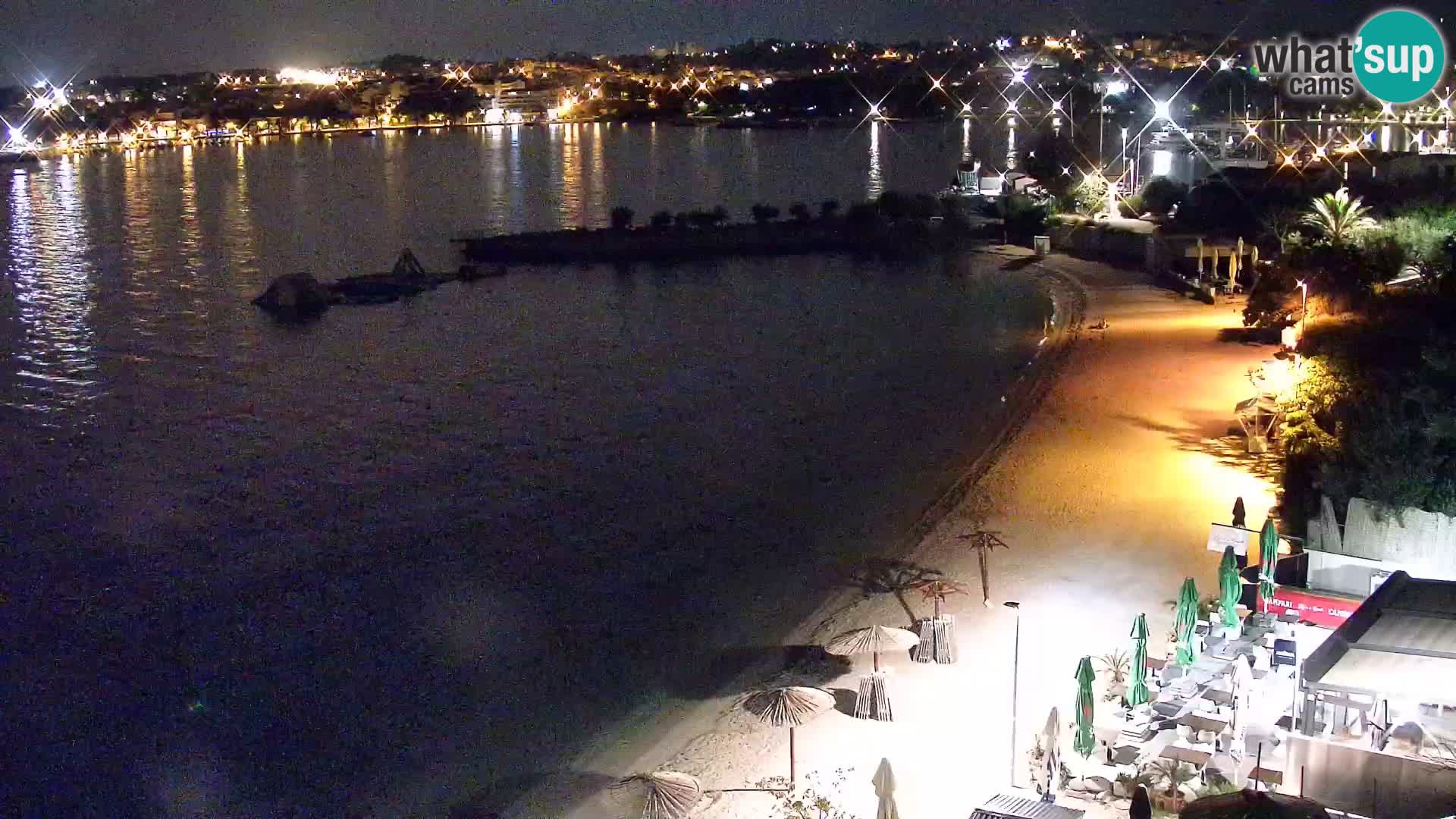 Webcam Playa de Podstrana – Vista en directo desde Hotel Split
