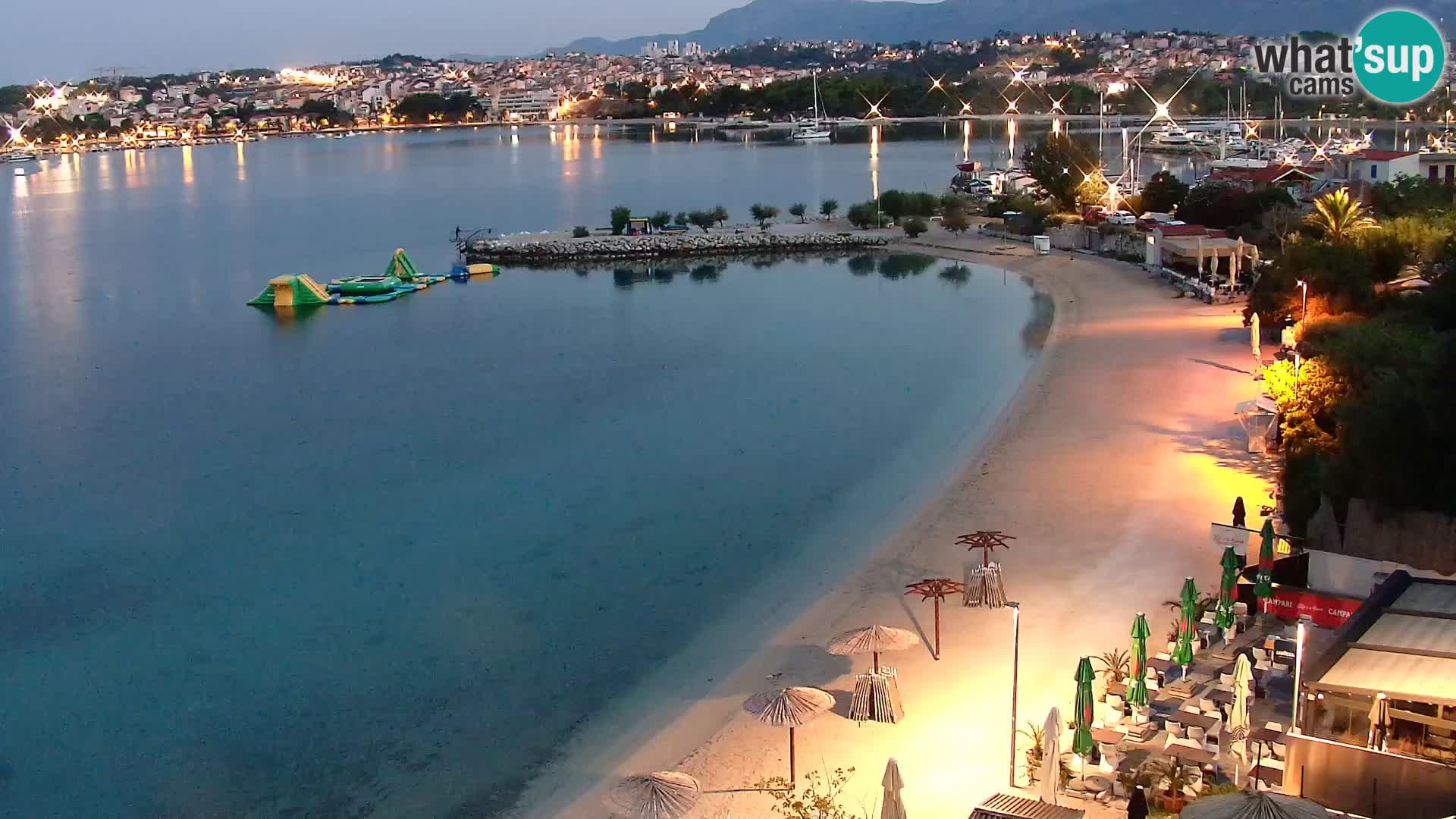 Podstrana Strand Webcam – Liveblick vom Hotel Split