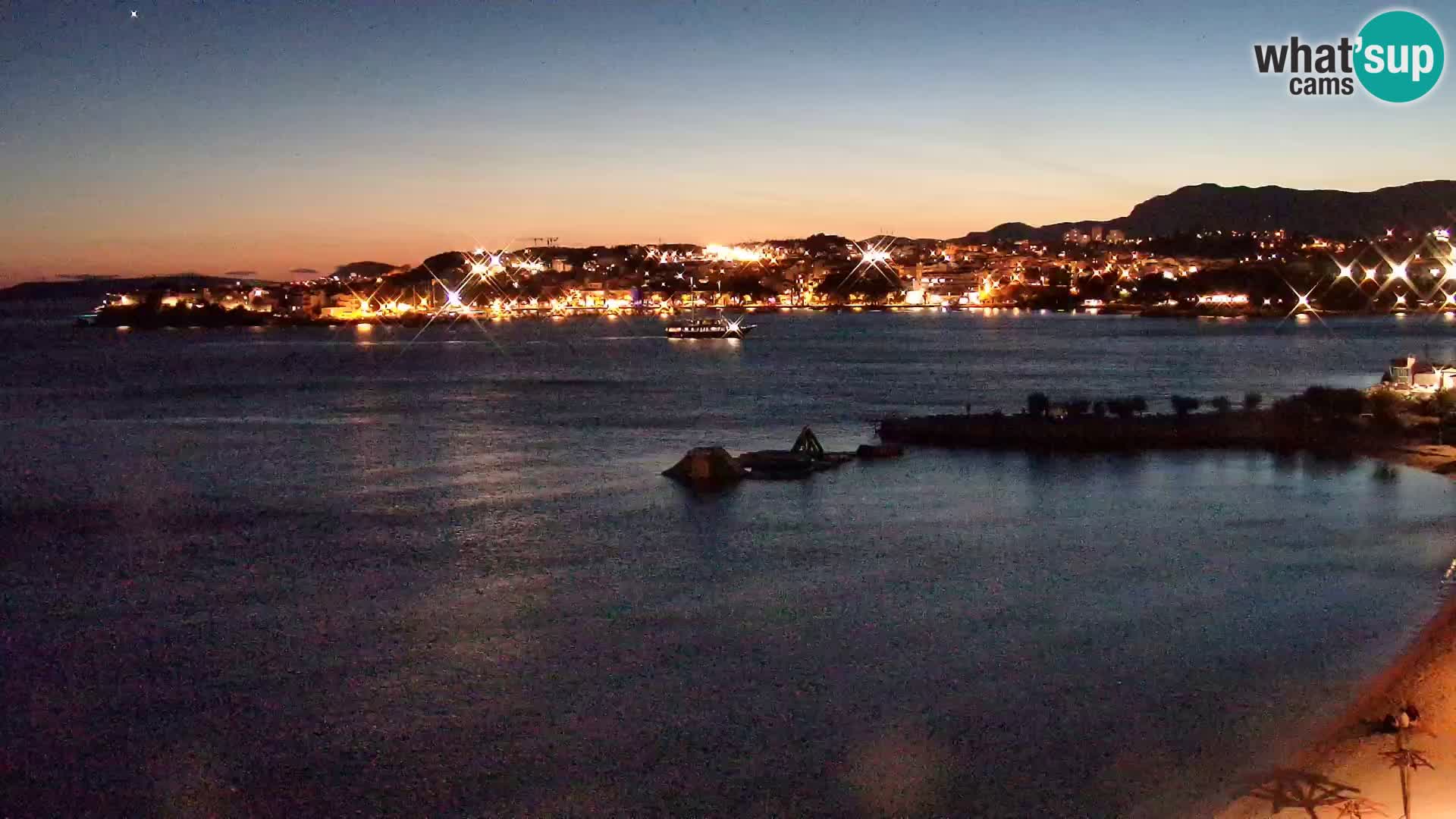 Webcam Spiaggia di Podstrana – Diretta dall’Hotel Split