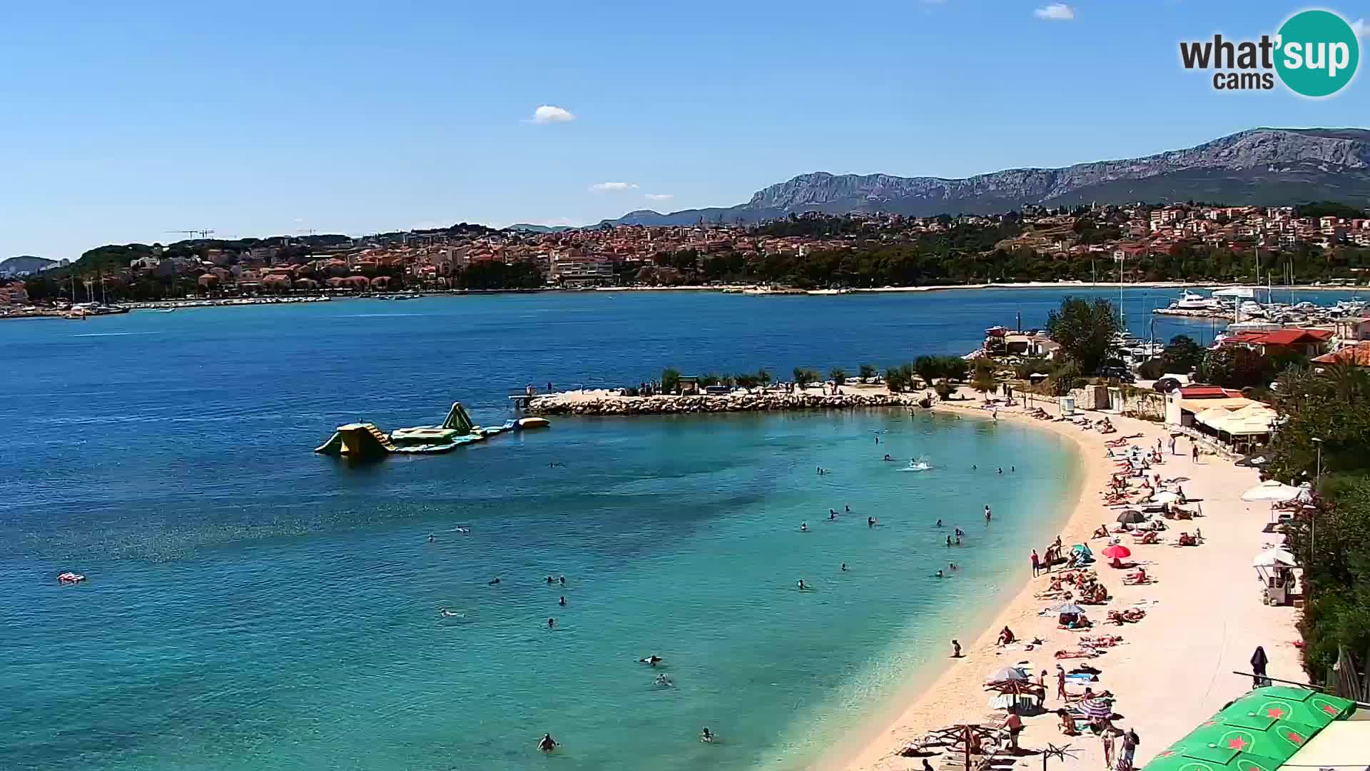 Webcam Spiaggia di Podstrana – Diretta dall’Hotel Split