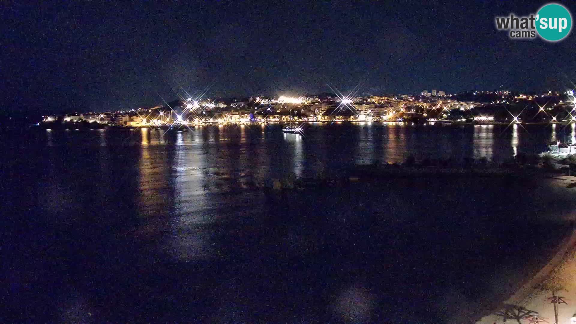 Webcam Playa de Podstrana – Vista en directo desde Hotel Split