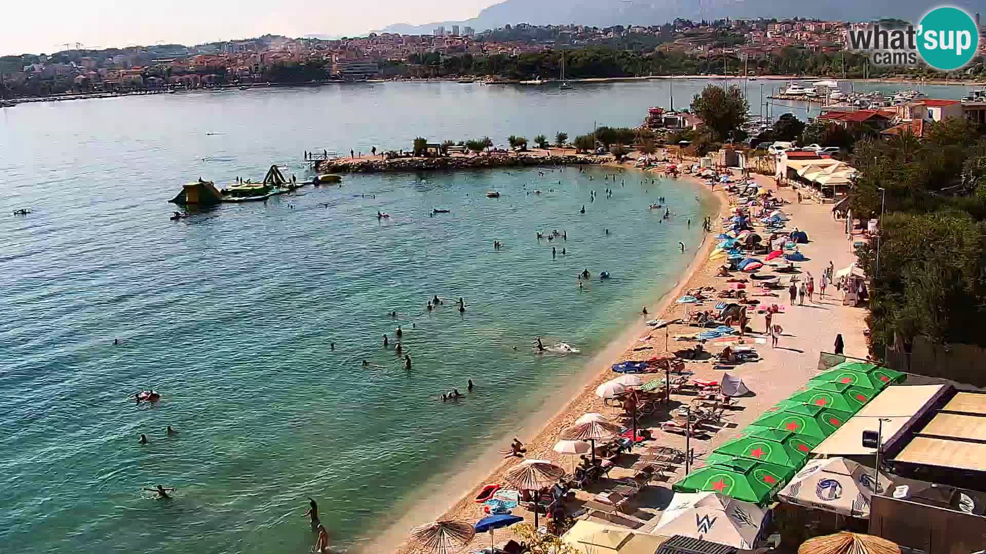 Podstrana Beach Webcam – Live View from Hotel Split