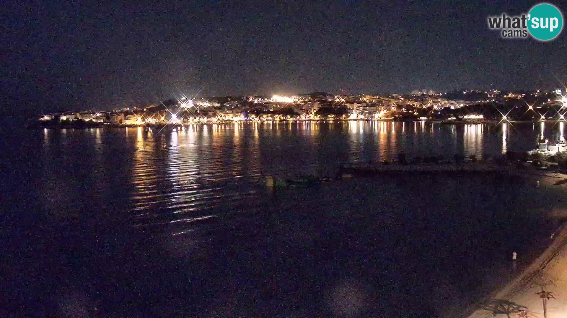Webcam Playa de Podstrana – Vista en directo desde Hotel Split