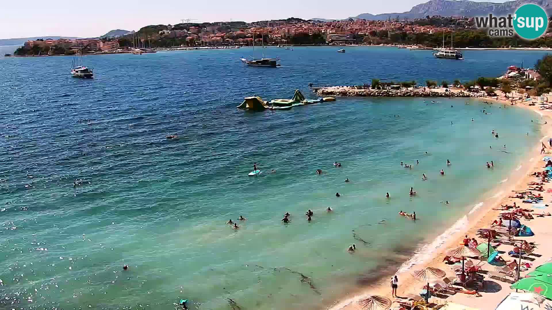 Podstrana Beach Webcam – Live View from Hotel Split