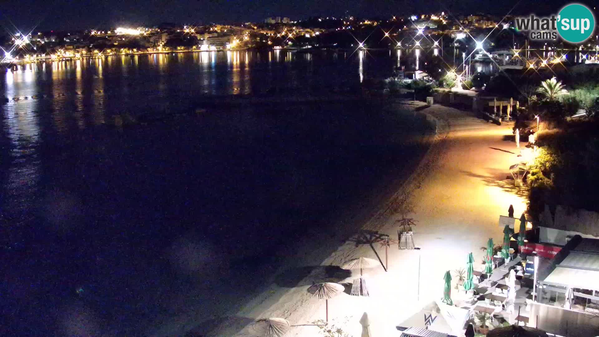 Spletna kamera Plaža Podstrana – Pogled v živo