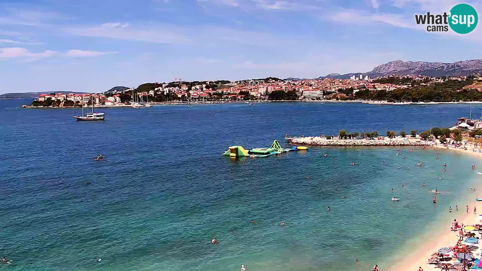Podstrana Strand Webcam – Liveblick vom Hotel Split