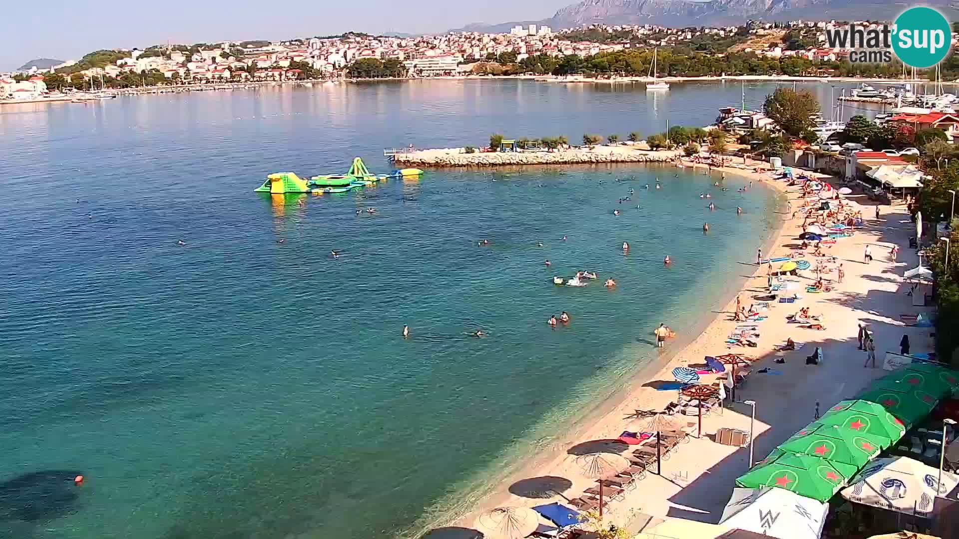 Webcam Spiaggia di Podstrana – Diretta dall’Hotel Split
