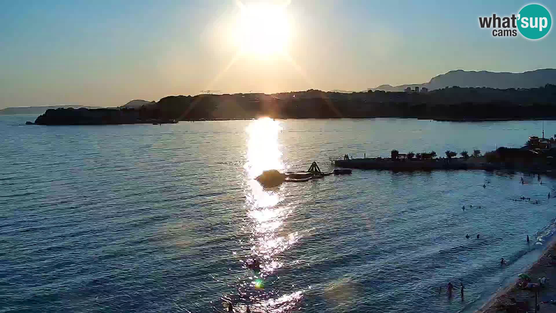 Webcam Playa de Podstrana – Vista en directo desde Hotel Split