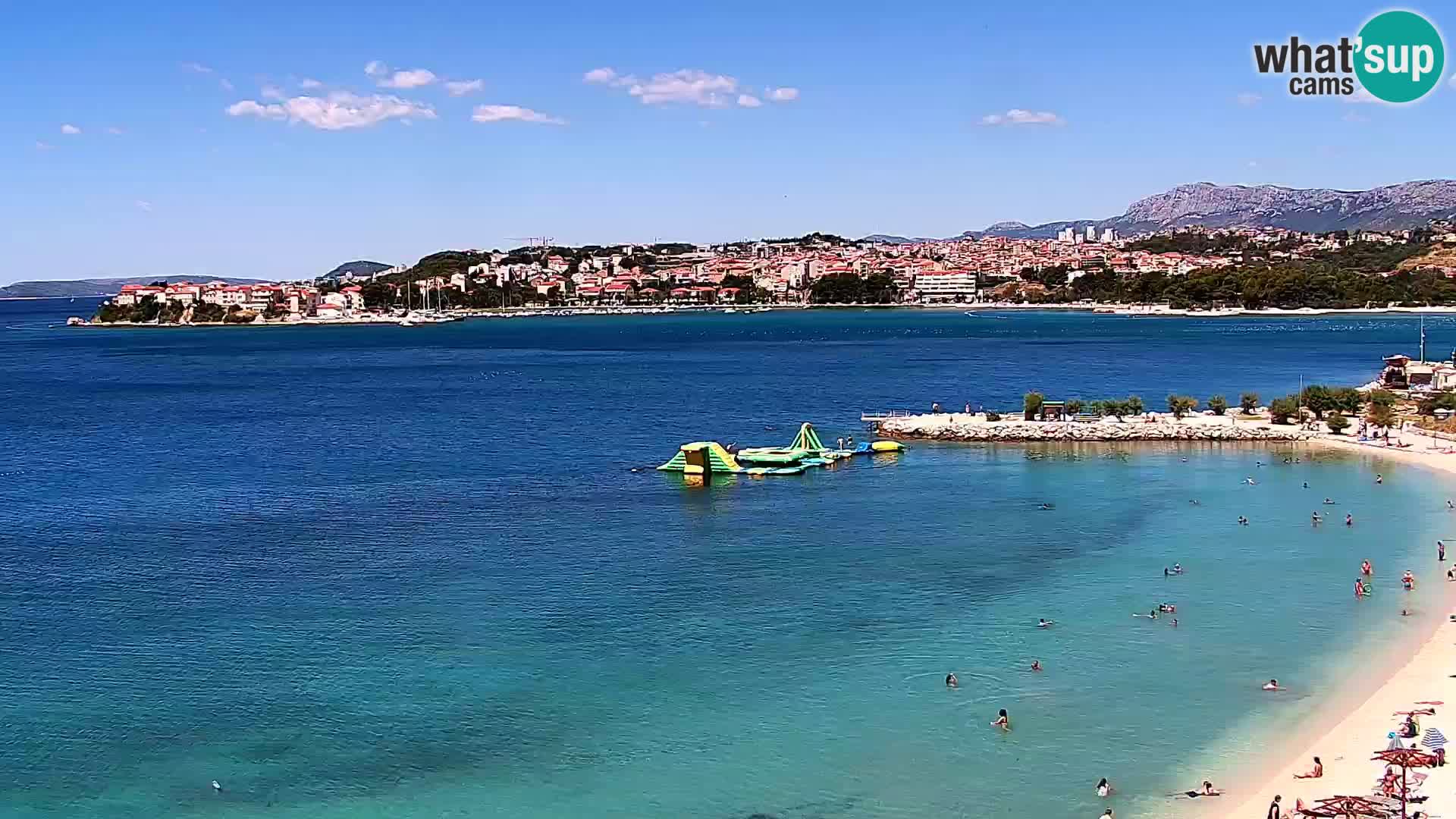 Podstrana Beach Webcam – Live View from Hotel Split