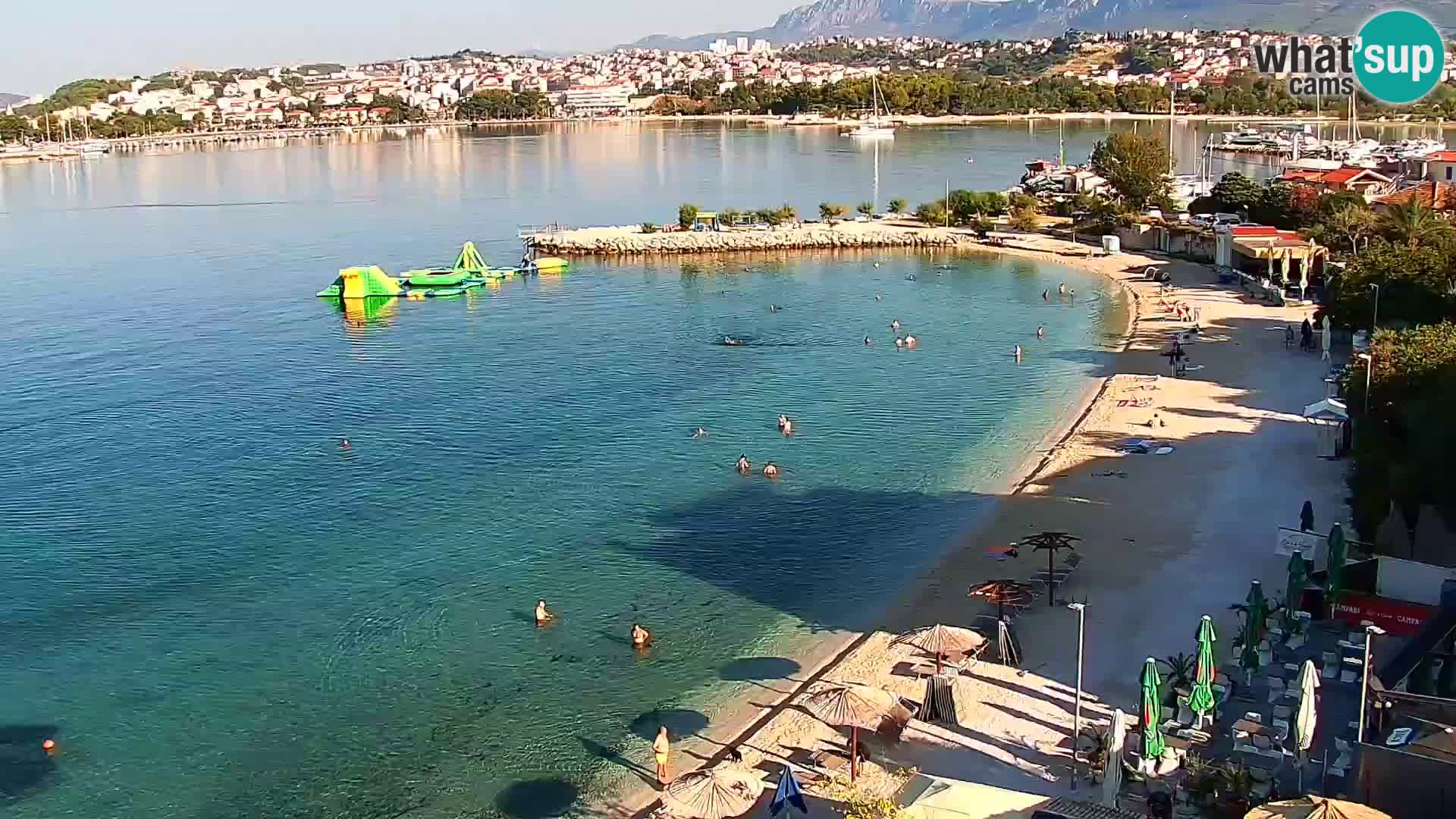 Podstrana Strand Webcam – Liveblick vom Hotel Split