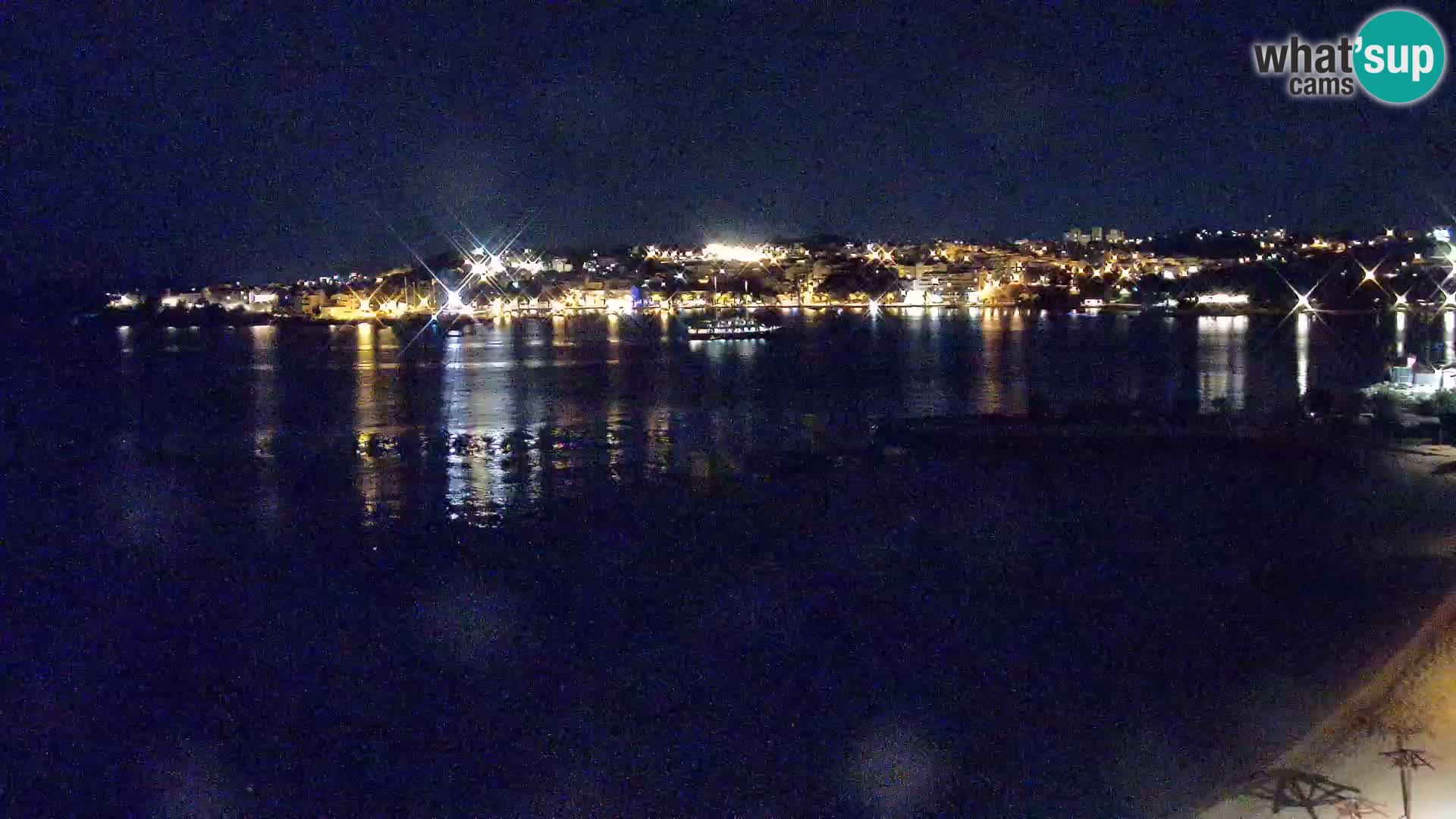 Webcam plage de Podstrana – Vue en direct depuis Hotel Split