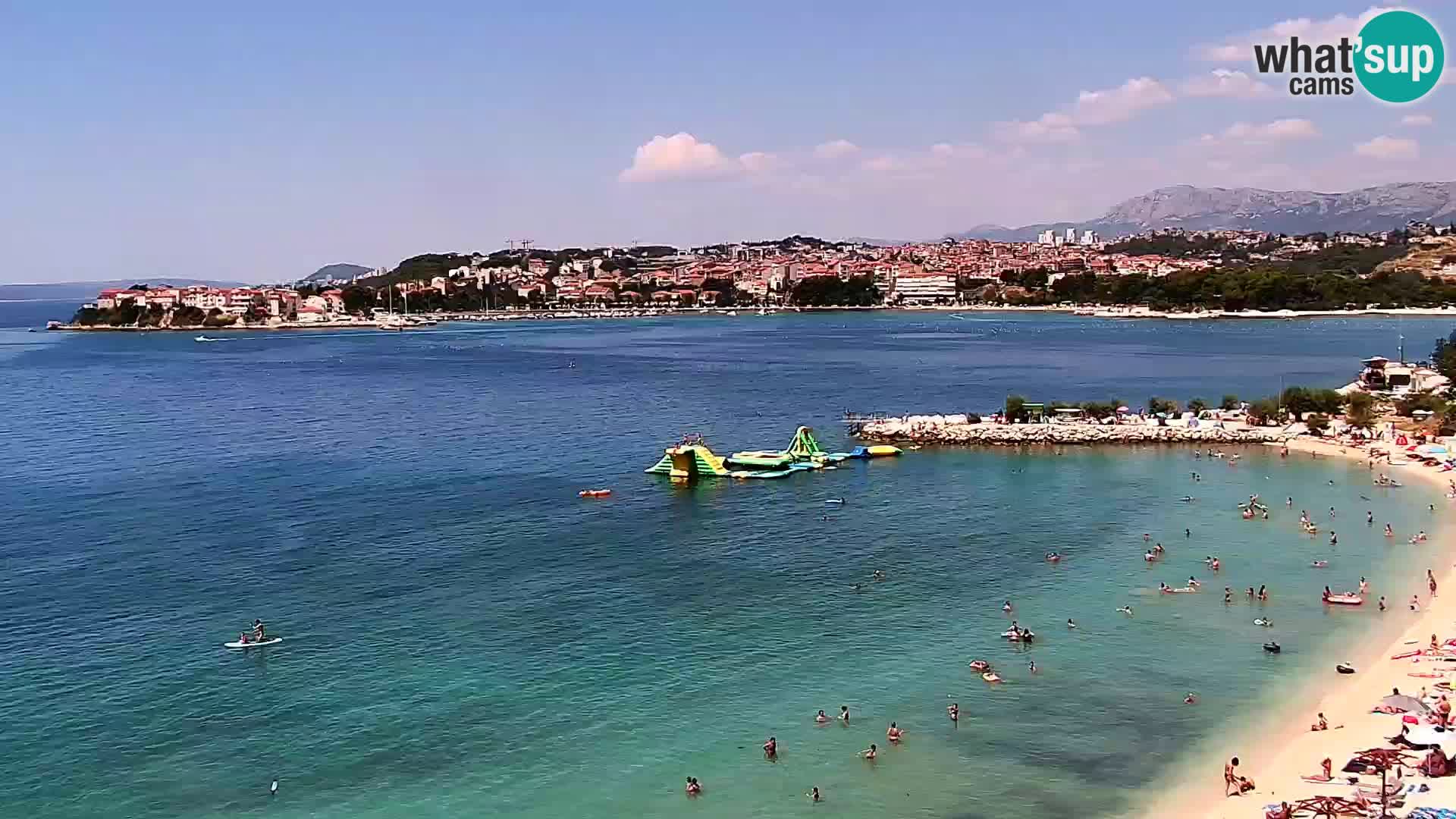Webcam plage de Podstrana – Vue en direct depuis Hotel Split