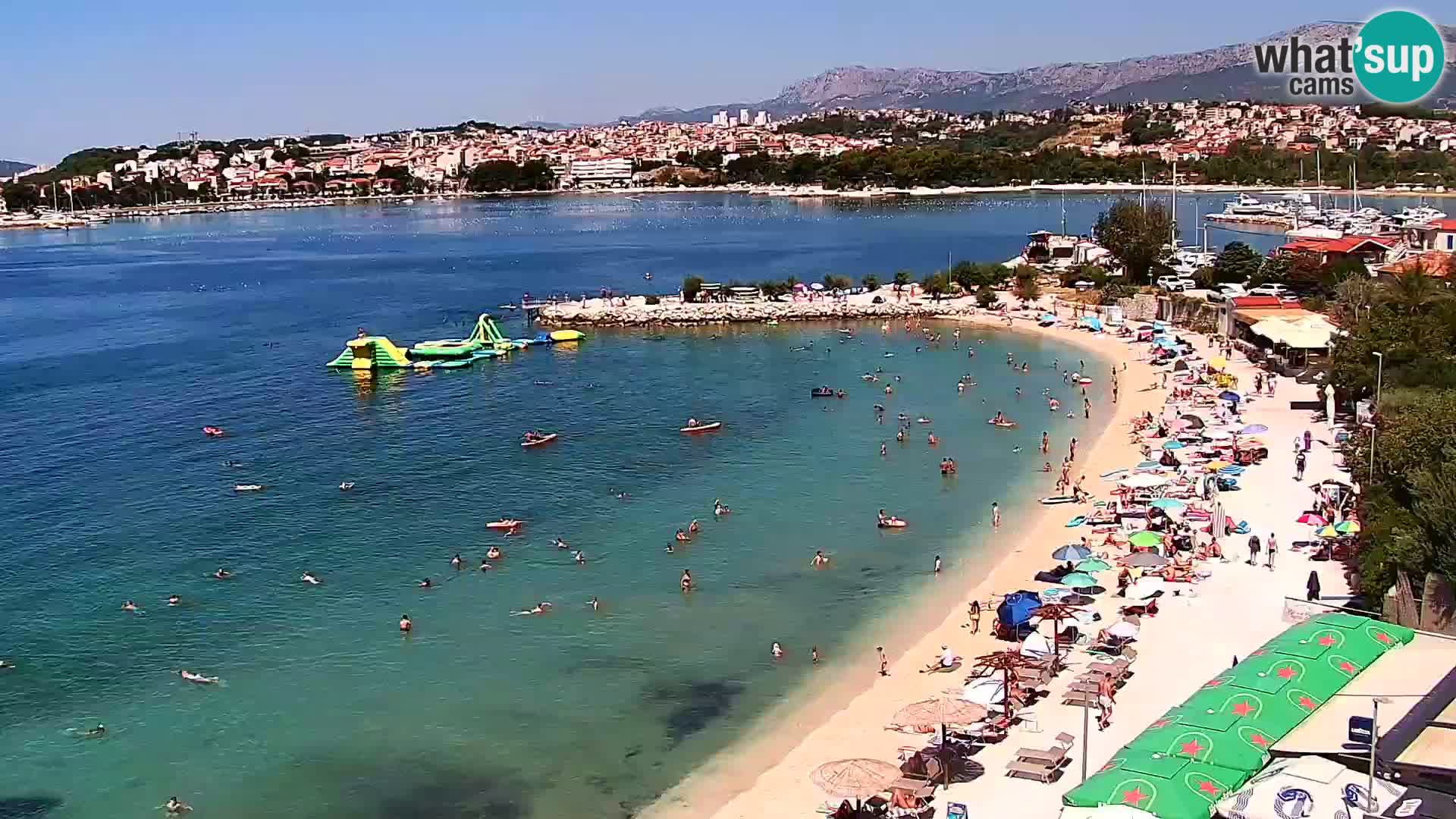 Webcam Spiaggia di Podstrana – Diretta dall’Hotel Split