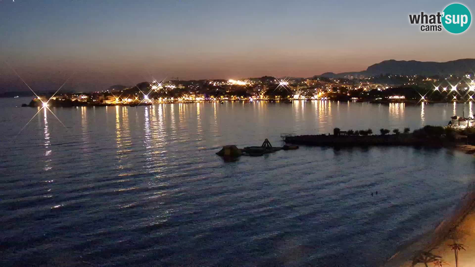 Podstrana Strand Webcam – Liveblick vom Hotel Split