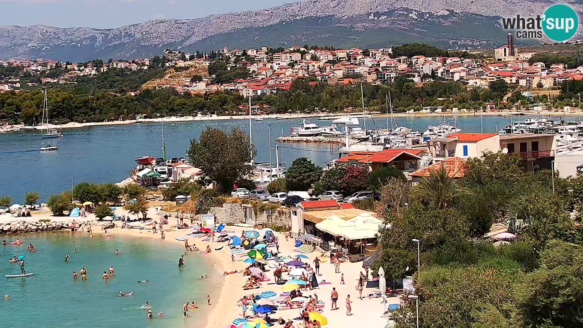 Podstrana Beach Webcam – Live View from Hotel Split
