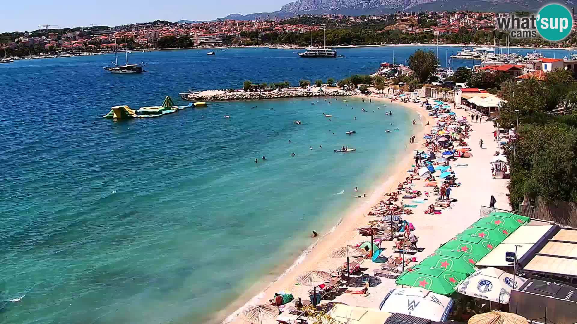 Podstrana Strand Webcam – Liveblick vom Hotel Split