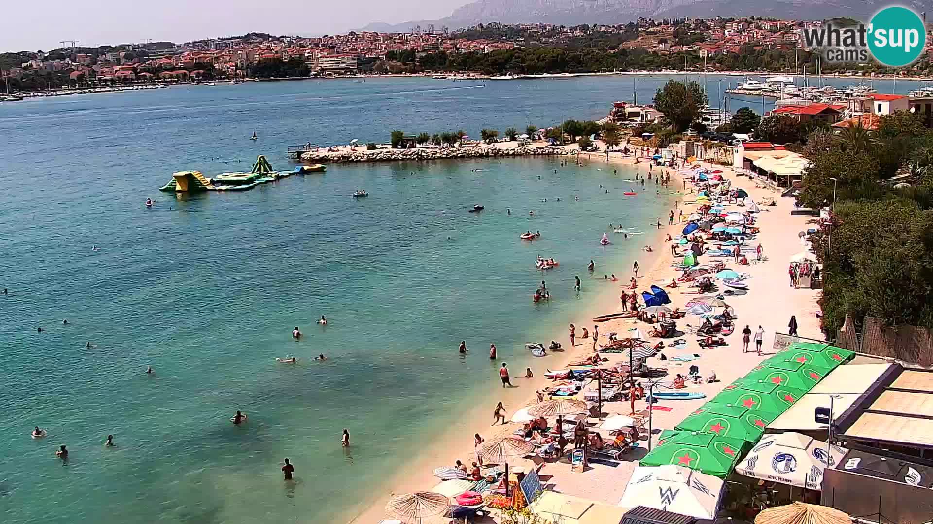 Webcam Spiaggia di Podstrana – Diretta dall’Hotel Split