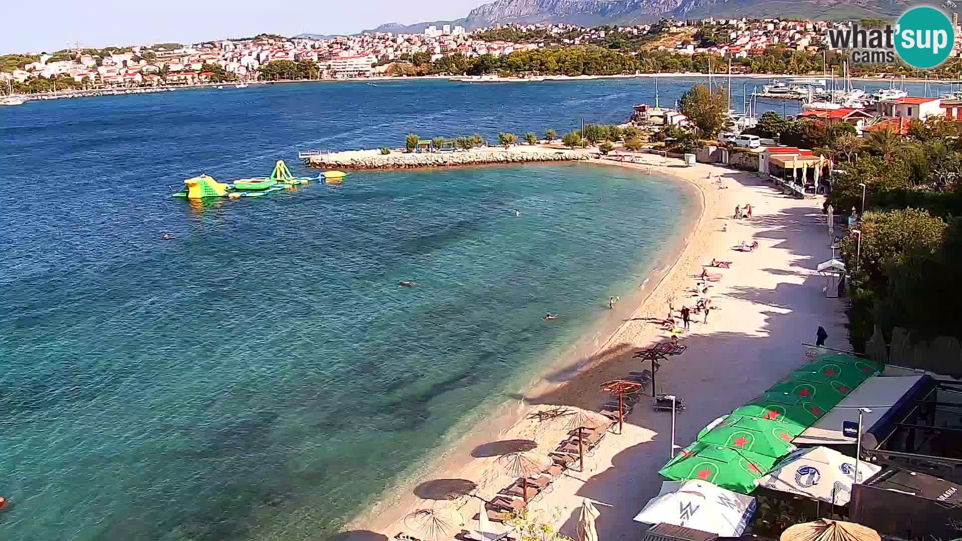 Podstrana Strand Webcam – Liveblick vom Hotel Split