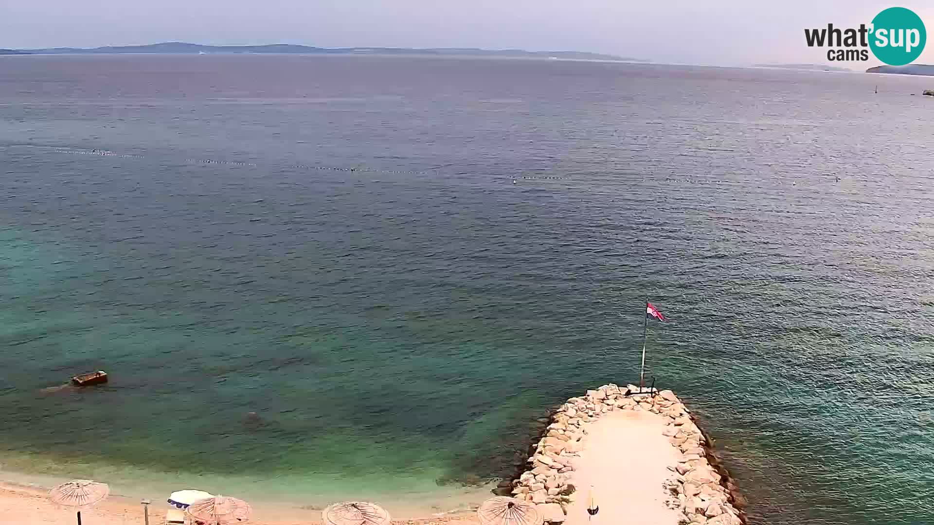 Podstrana Strand Webcam – Liveblick vom Hotel Split