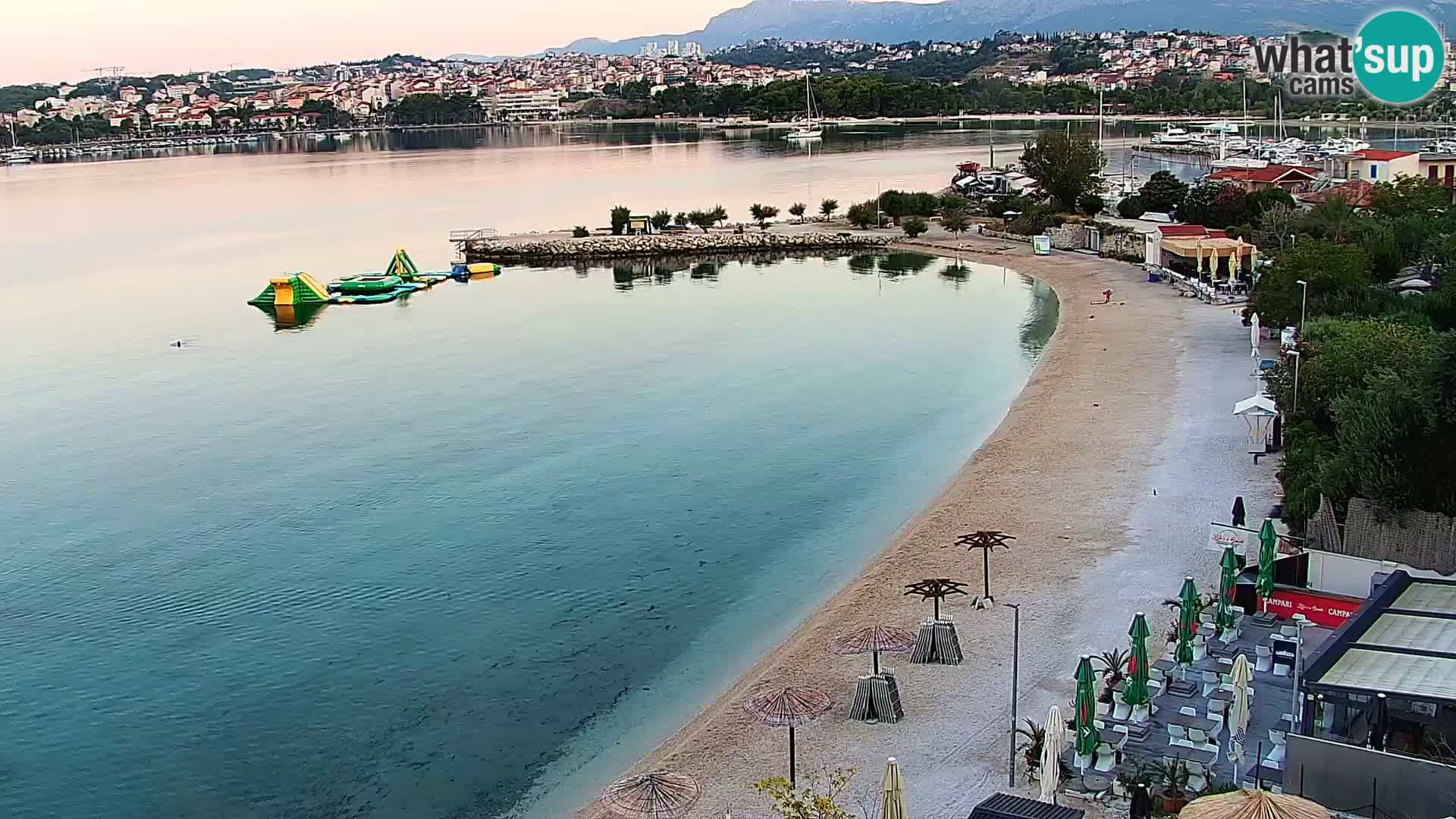 Podstrana Strand Webcam – Liveblick vom Hotel Split