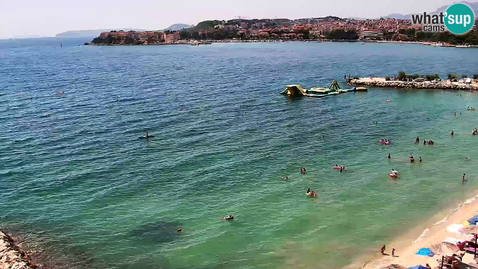 Web kamera Plaža Podstrana – Pogled uživo