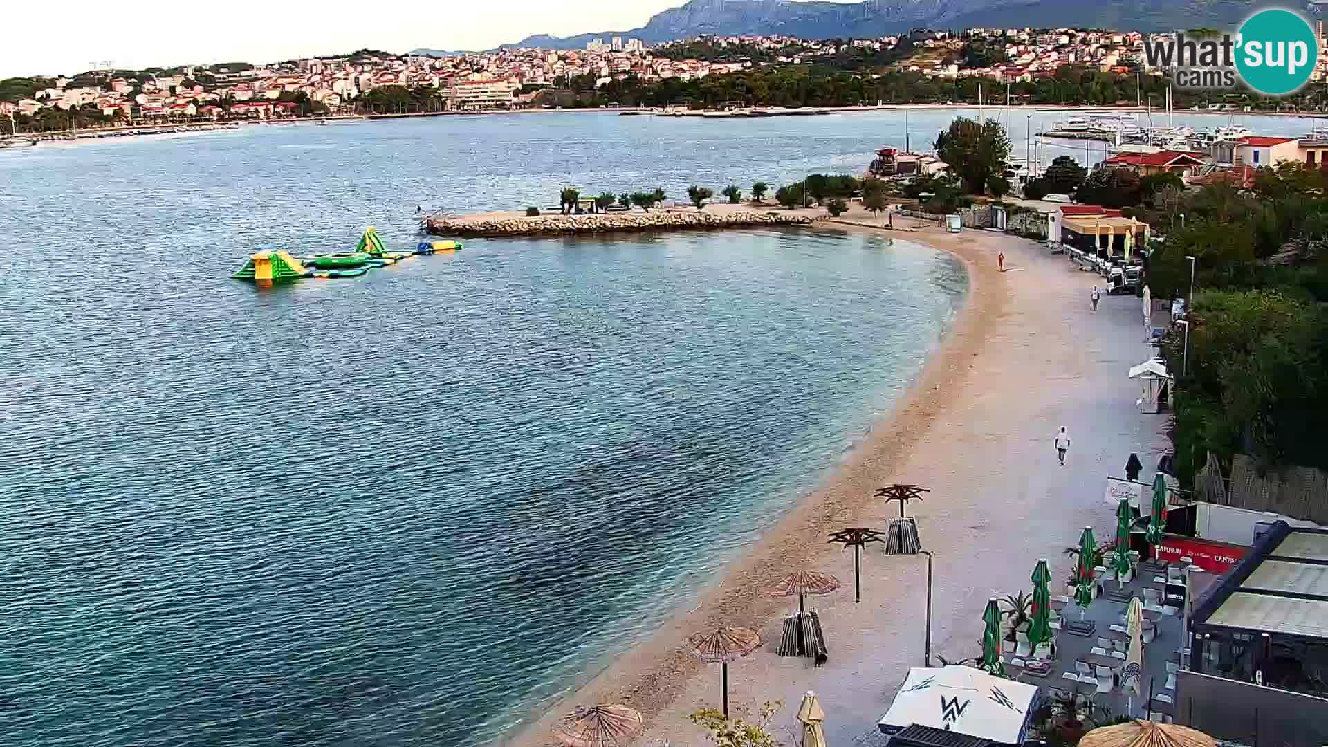 Webcam plage de Podstrana – Vue en direct depuis Hotel Split
