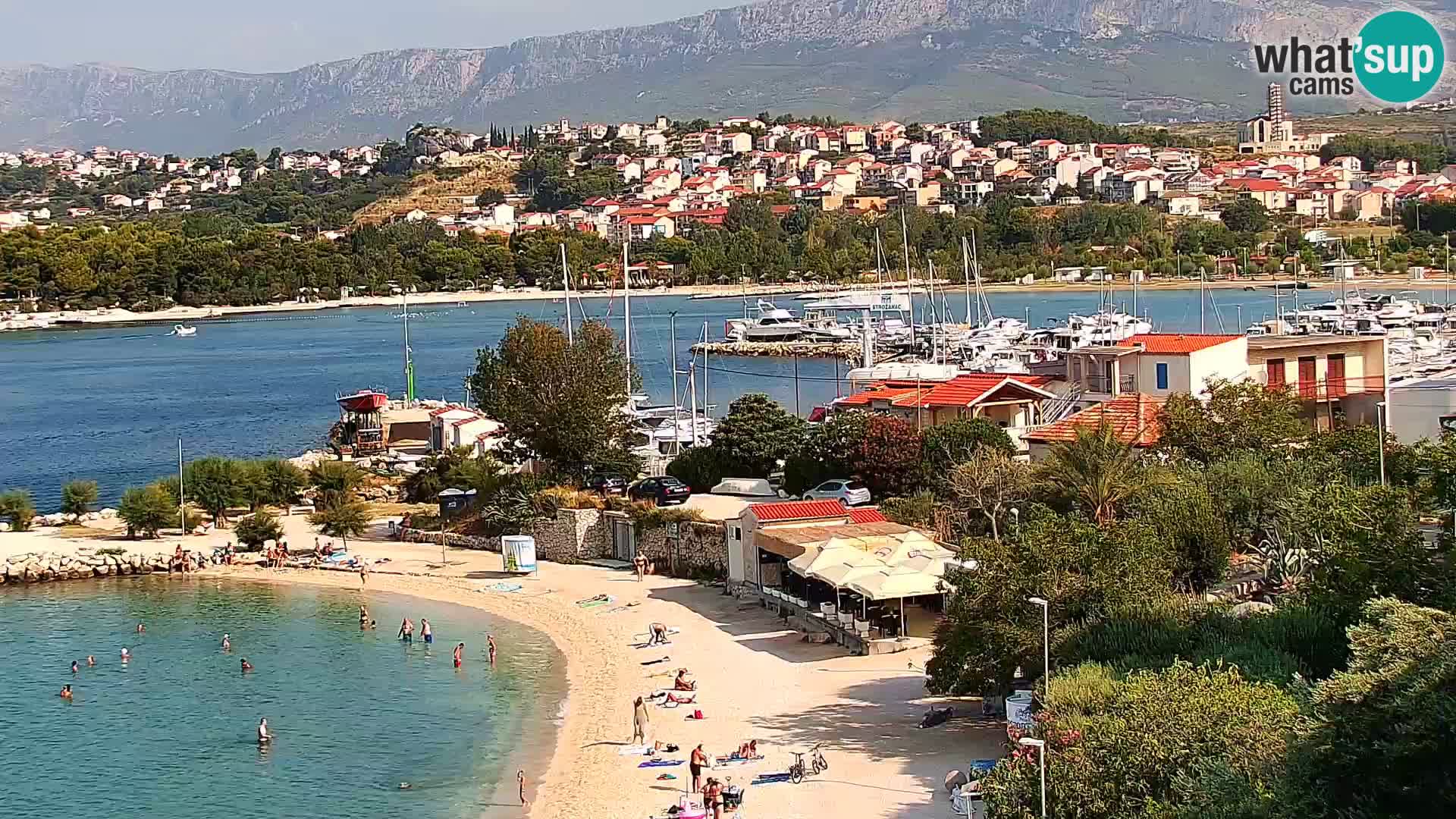 Podstrana Strand Webcam – Liveblick vom Hotel Split