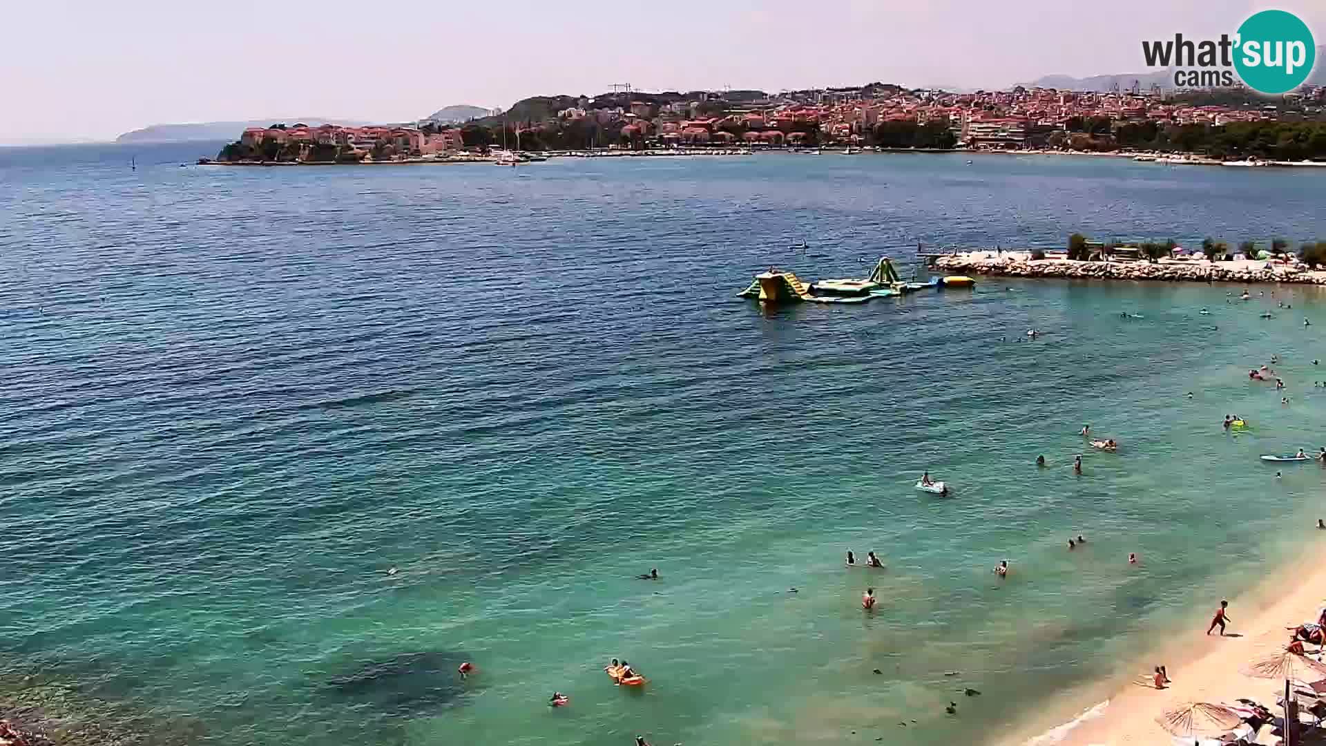 Webcam plage de Podstrana – Vue en direct depuis Hotel Split