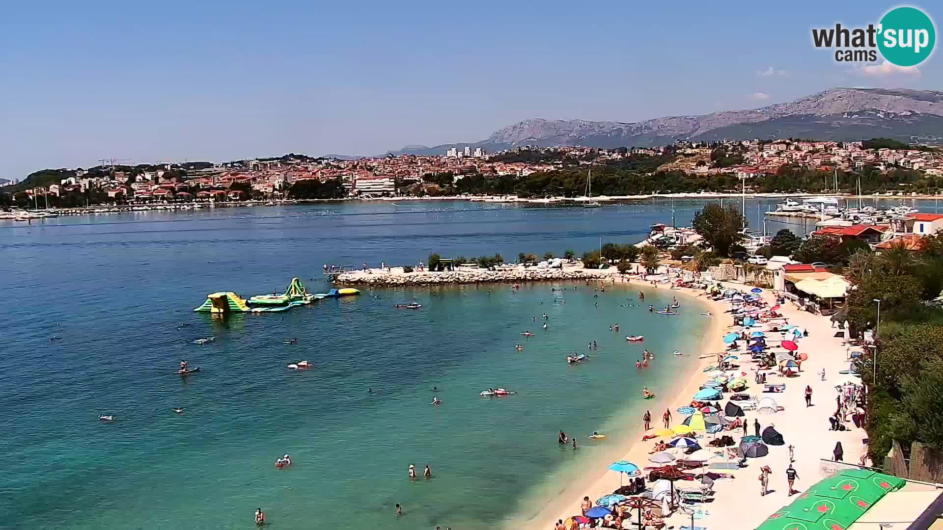 Webcam Playa de Podstrana – Vista en directo desde Hotel Split