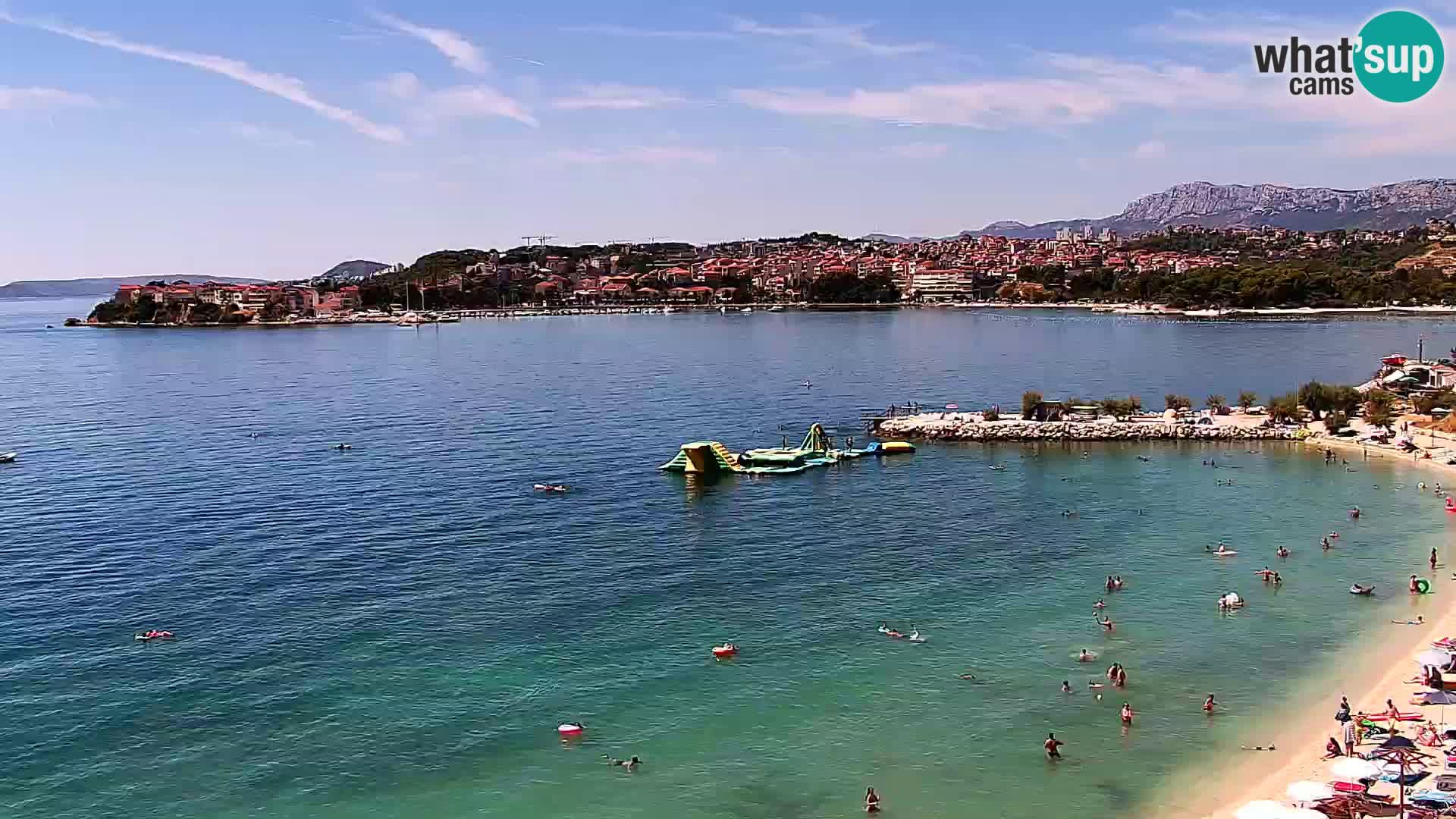 Webcam plage de Podstrana – Vue en direct depuis Hotel Split
