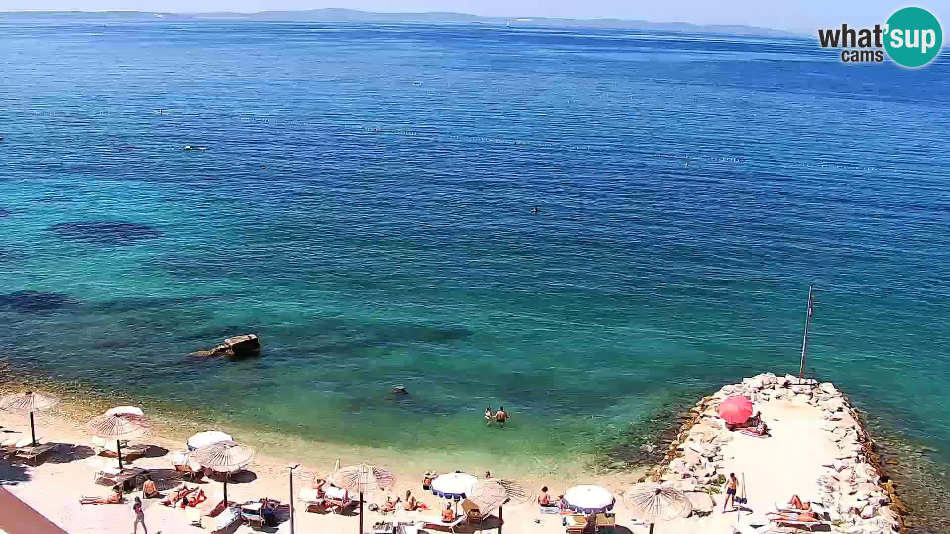 Podstrana Beach Webcam – Live View from Hotel Split