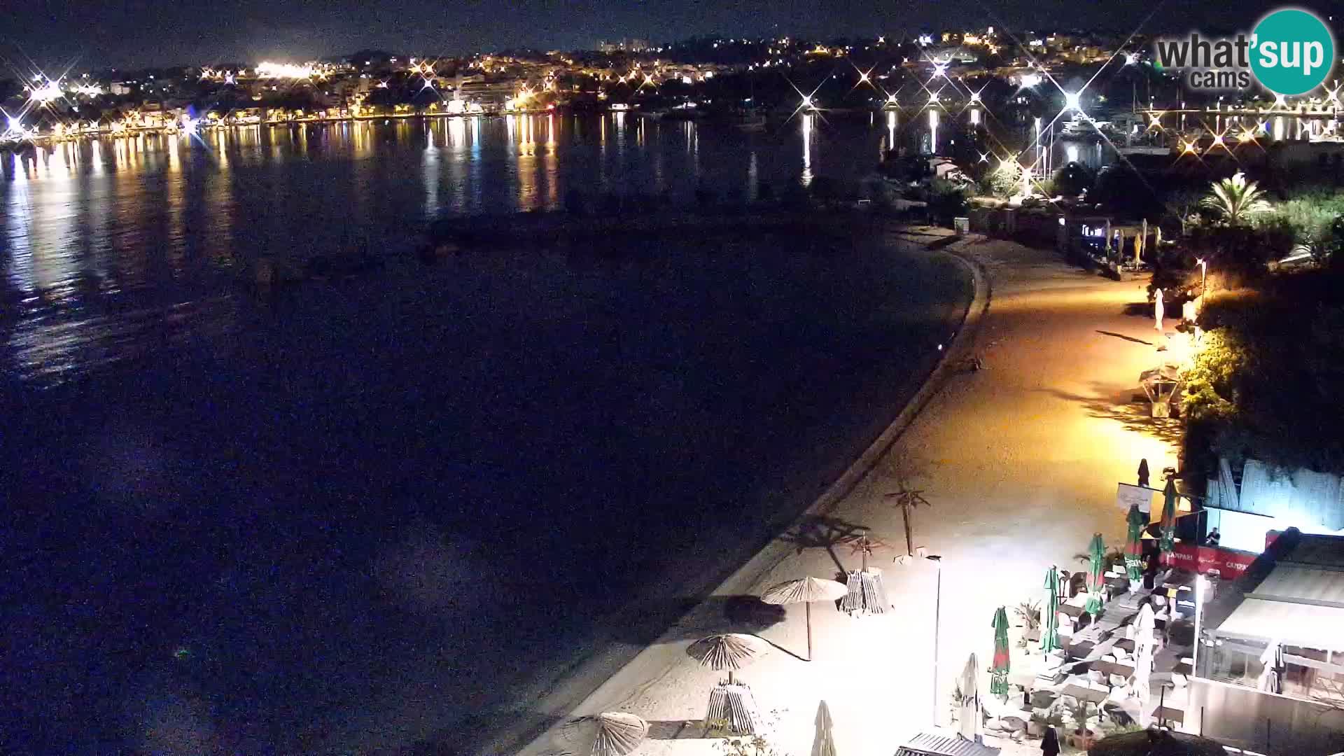 Webcam plage de Podstrana – Vue en direct depuis Hotel Split