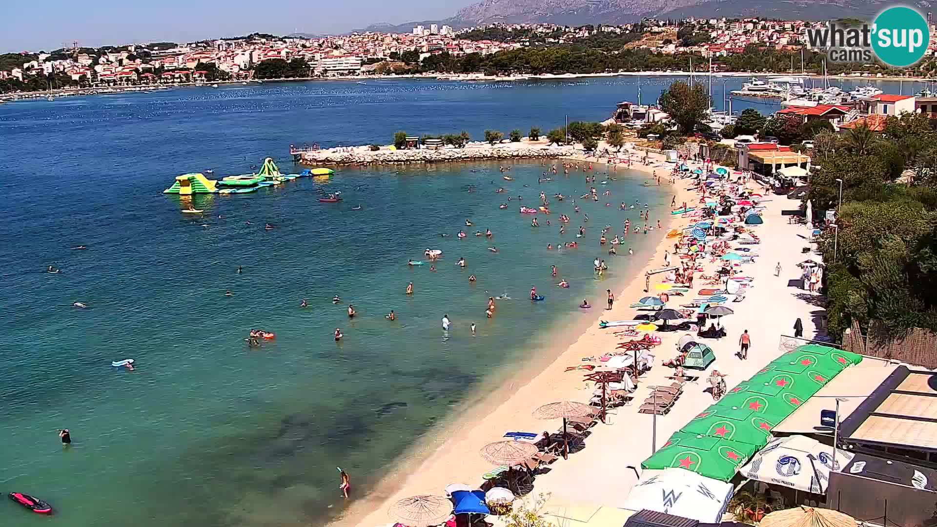 Podstrana Beach Webcam – Live View from Hotel Split