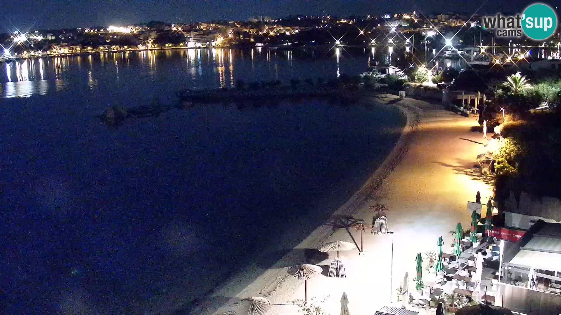 Spletna kamera Plaža Podstrana – Pogled v živo