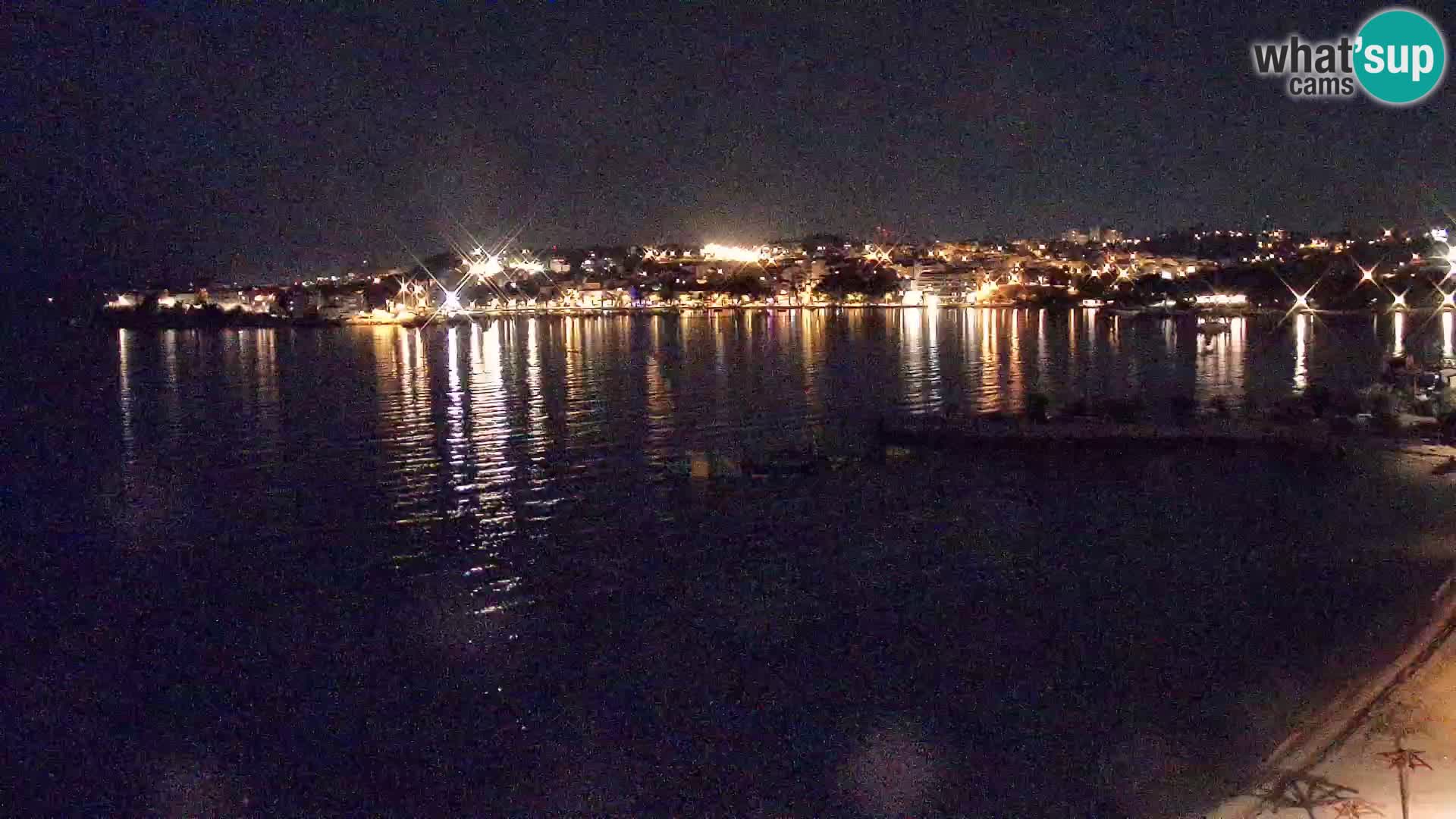 Webcam plage de Podstrana – Vue en direct depuis Hotel Split