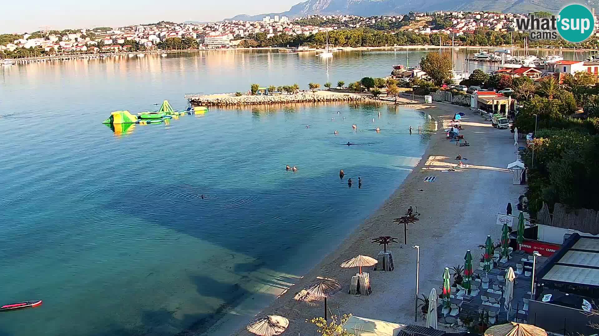 Podstrana Strand Webcam – Liveblick vom Hotel Split