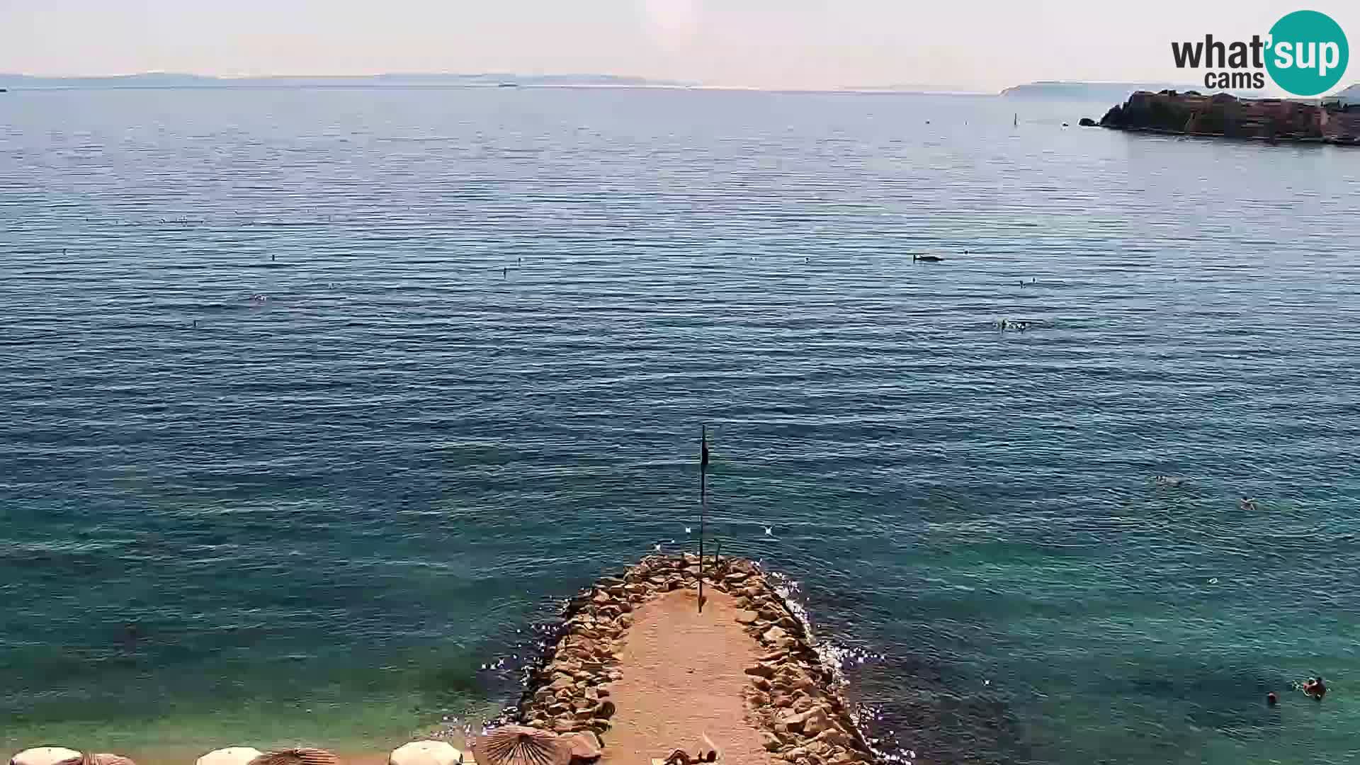Webcam Spiaggia di Podstrana – Diretta dall’Hotel Split