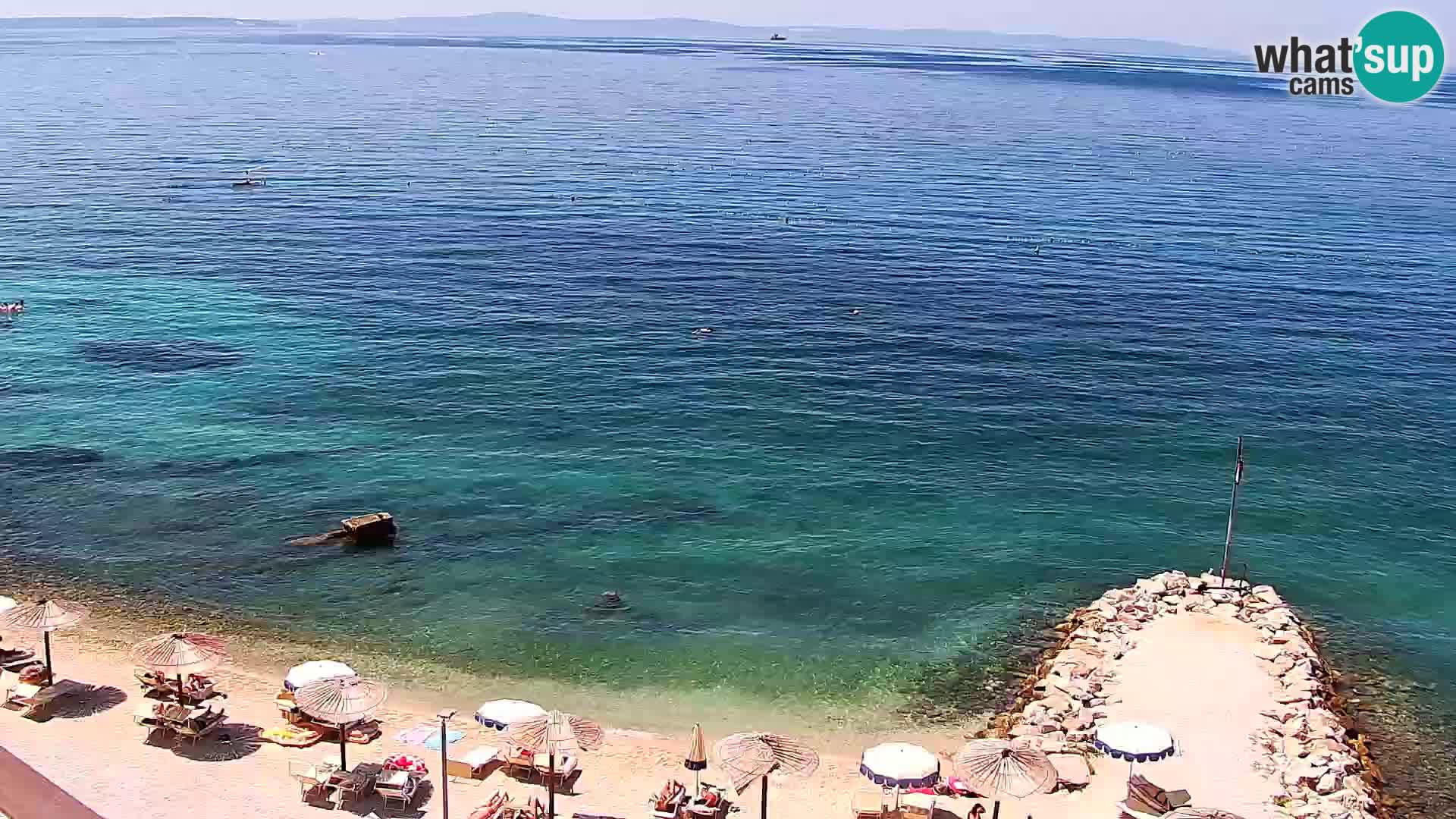Podstrana Strand Webcam – Liveblick vom Hotel Split