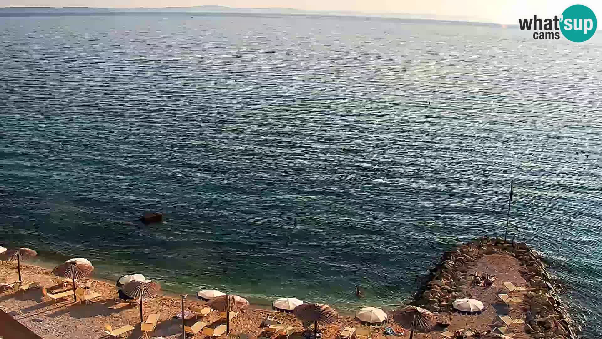 Webcam Playa de Podstrana – Vista en directo desde Hotel Split