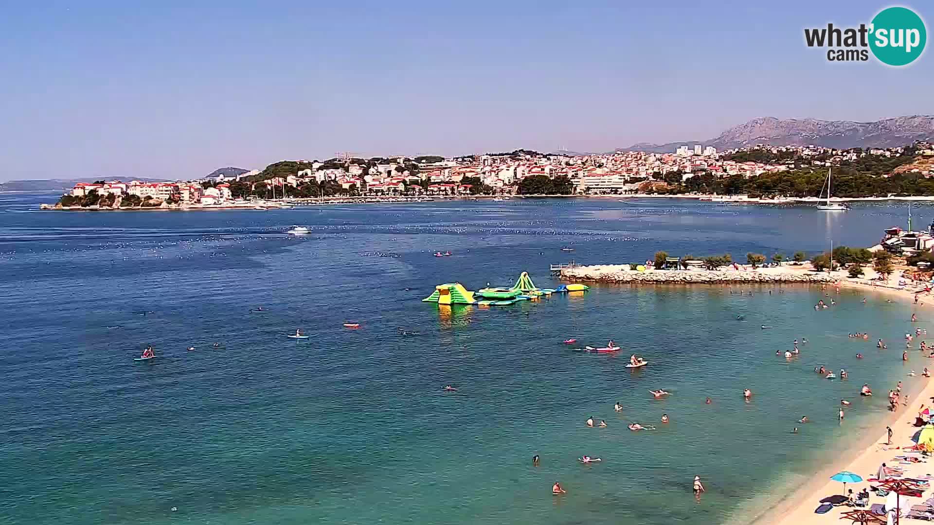 Webcam Playa de Podstrana – Vista en directo desde Hotel Split