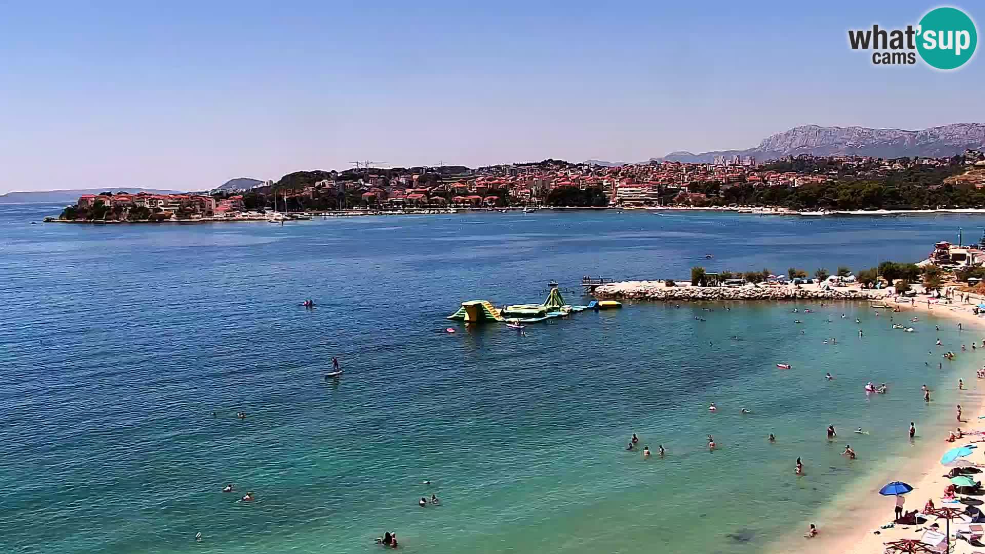 Web kamera Plaža Podstrana – Pogled uživo
